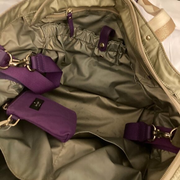 EUC Kate spade diaper bag with changing mat and nuk holder (All 3 parts!) - Picture 8 of 8
